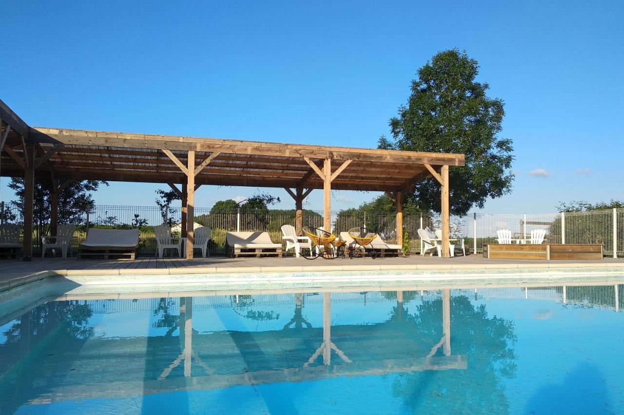 לינה וארוחת בוקר Fongrave Domaine Ramonjavel, Glamping & Alpaca'S מראה חיצוני תמונה